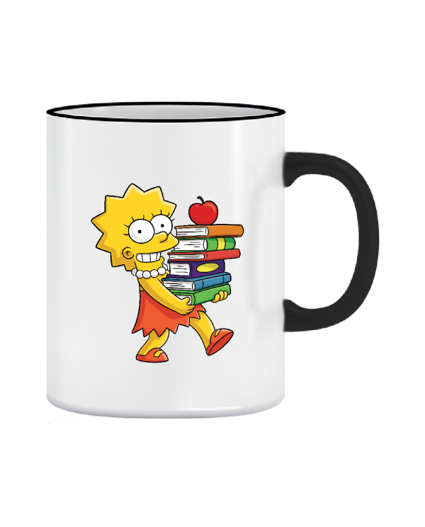 Puodelis Simpsonai Liza Puodelis Simpsonai Liza